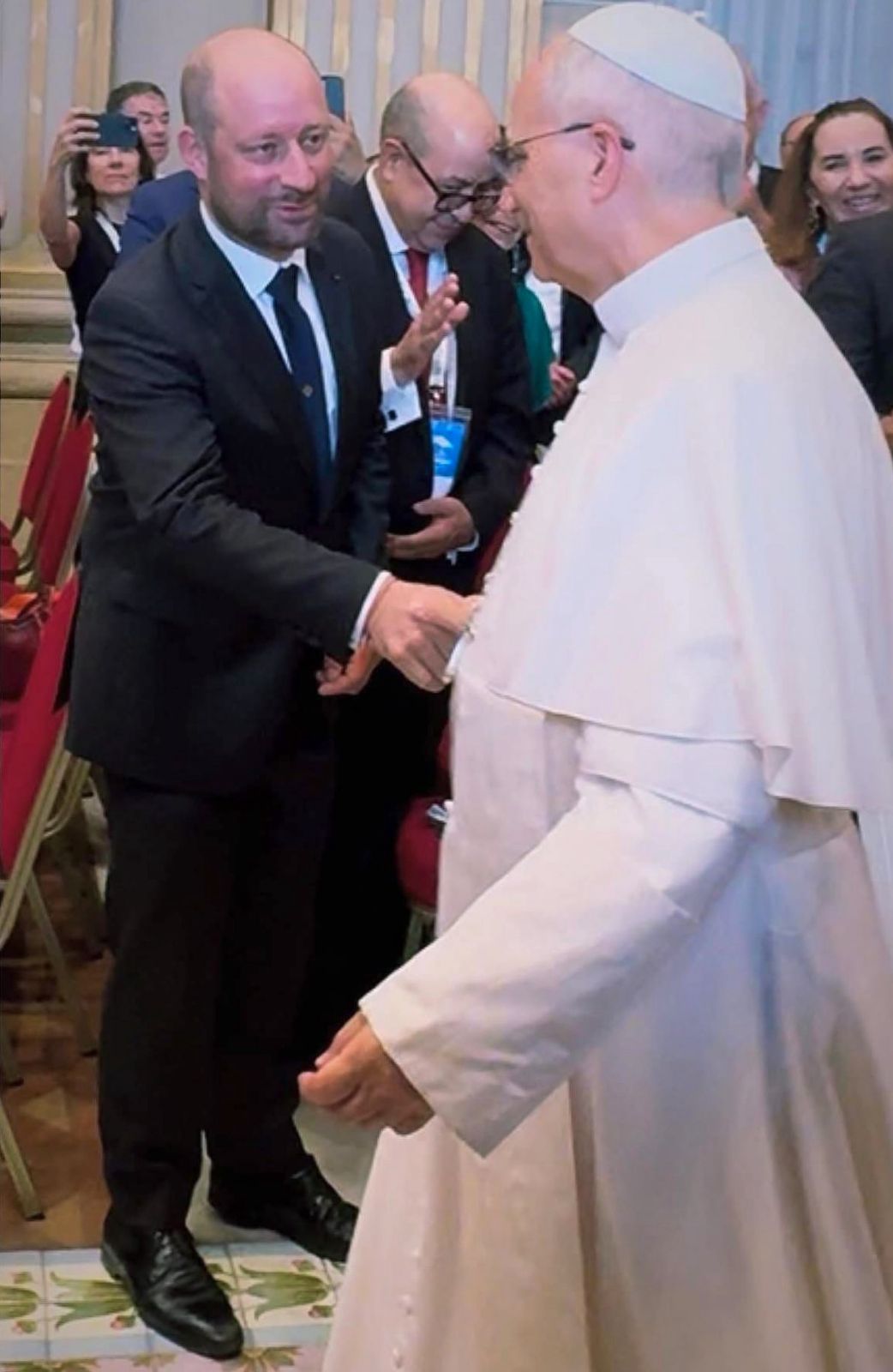 Loïc HERVÉ rencontre le Pape Léon XIV à l’occasion du Jubilé des gouvernants et des parlementaires
