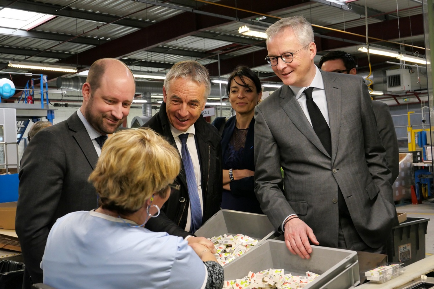 Industrie du décolletage&nbsp;: j’ai relayé les inquiétudes des industriels   de la vallée de l’Arve auprès de Bruno LE MAIRE
