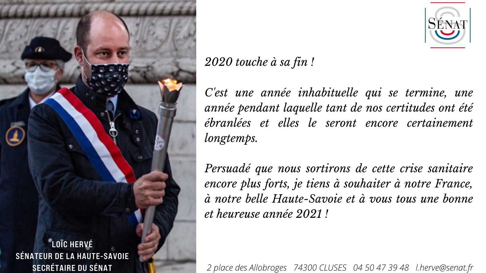 Très bonne et heureuse année 2021&nbsp;!
