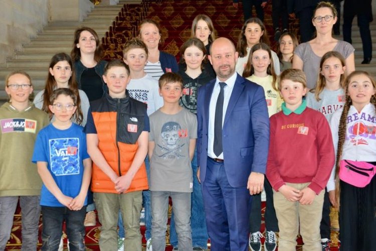 Accueil du Conseil Municipal des Jeunes d’Arâches-la-Frasse
