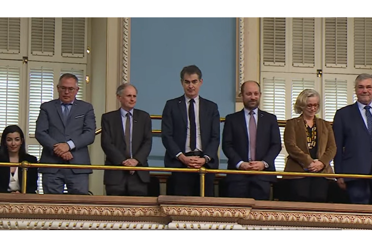 Séance à l’Assemblée nationale du Québec

