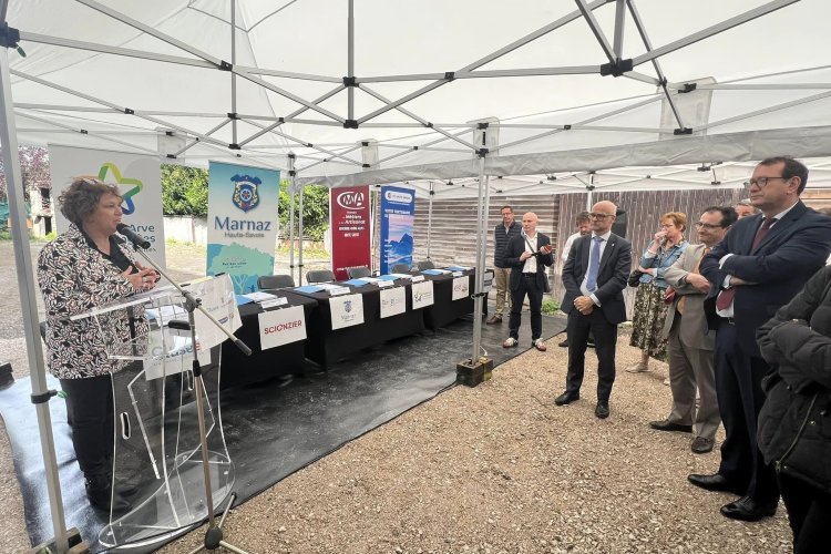 Signature des conventions Petites Villes de Demain de Cluses, Marnaz et Scionzier
