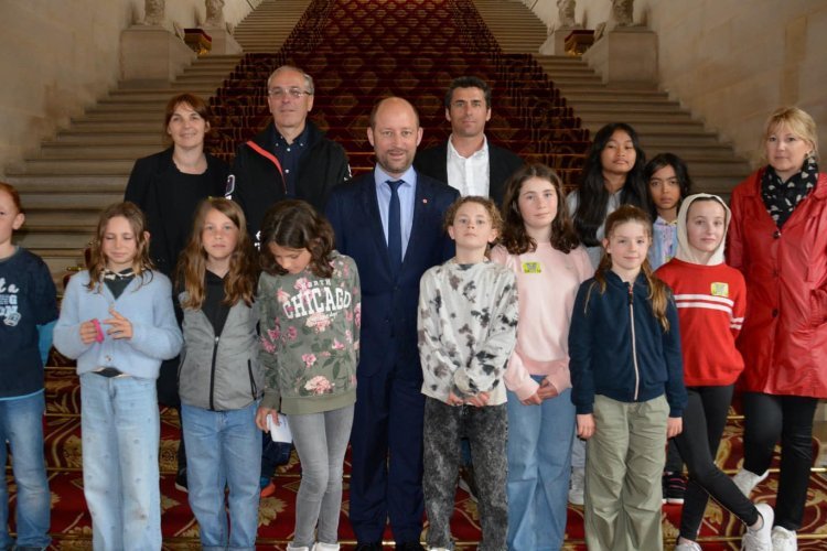 Visite du conseil municipal des enfants de Morzine Avoriaz
